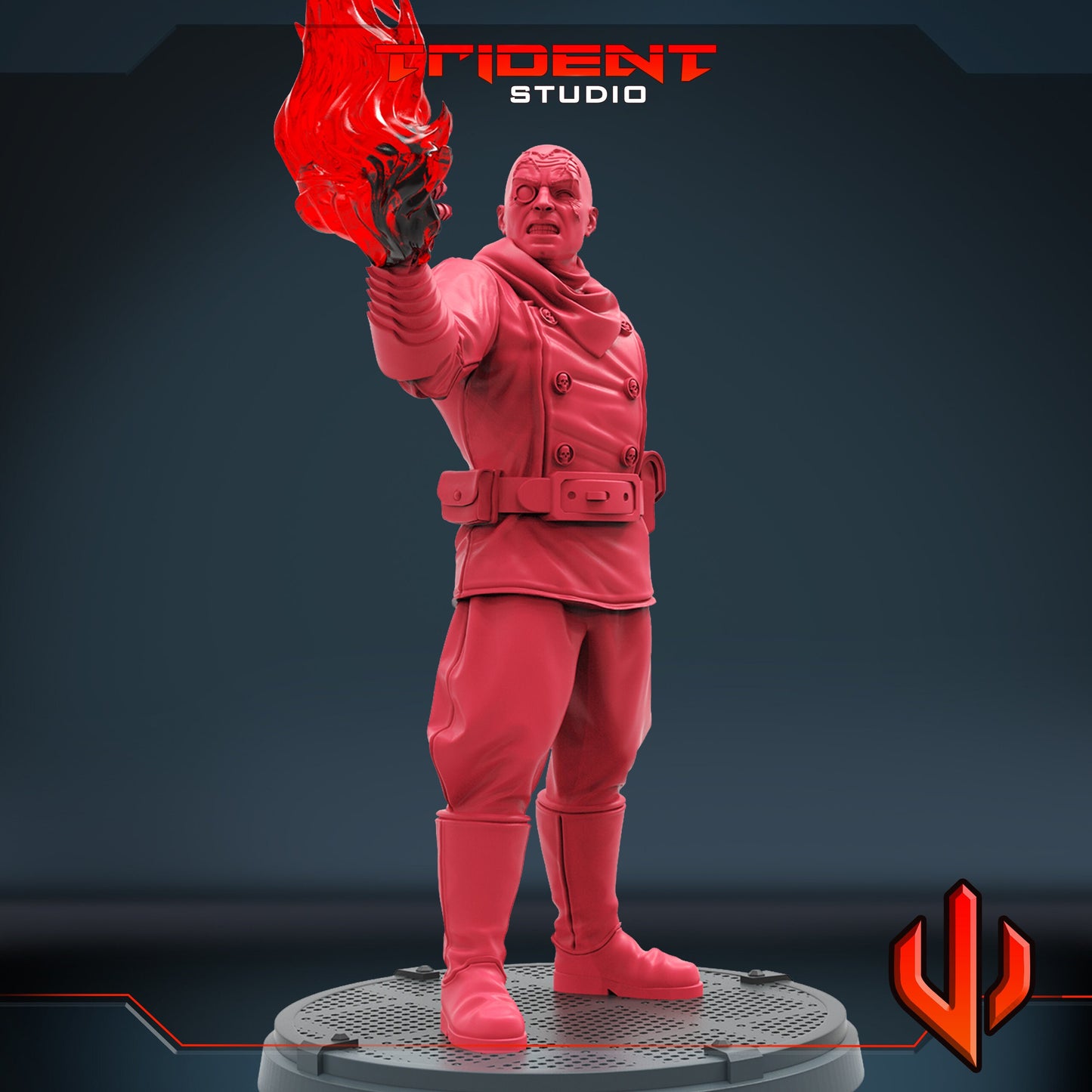 Baron Strucker A (Fan art sculpted by Trident Studio) (Crisis Protocol Proxy/Alternative)