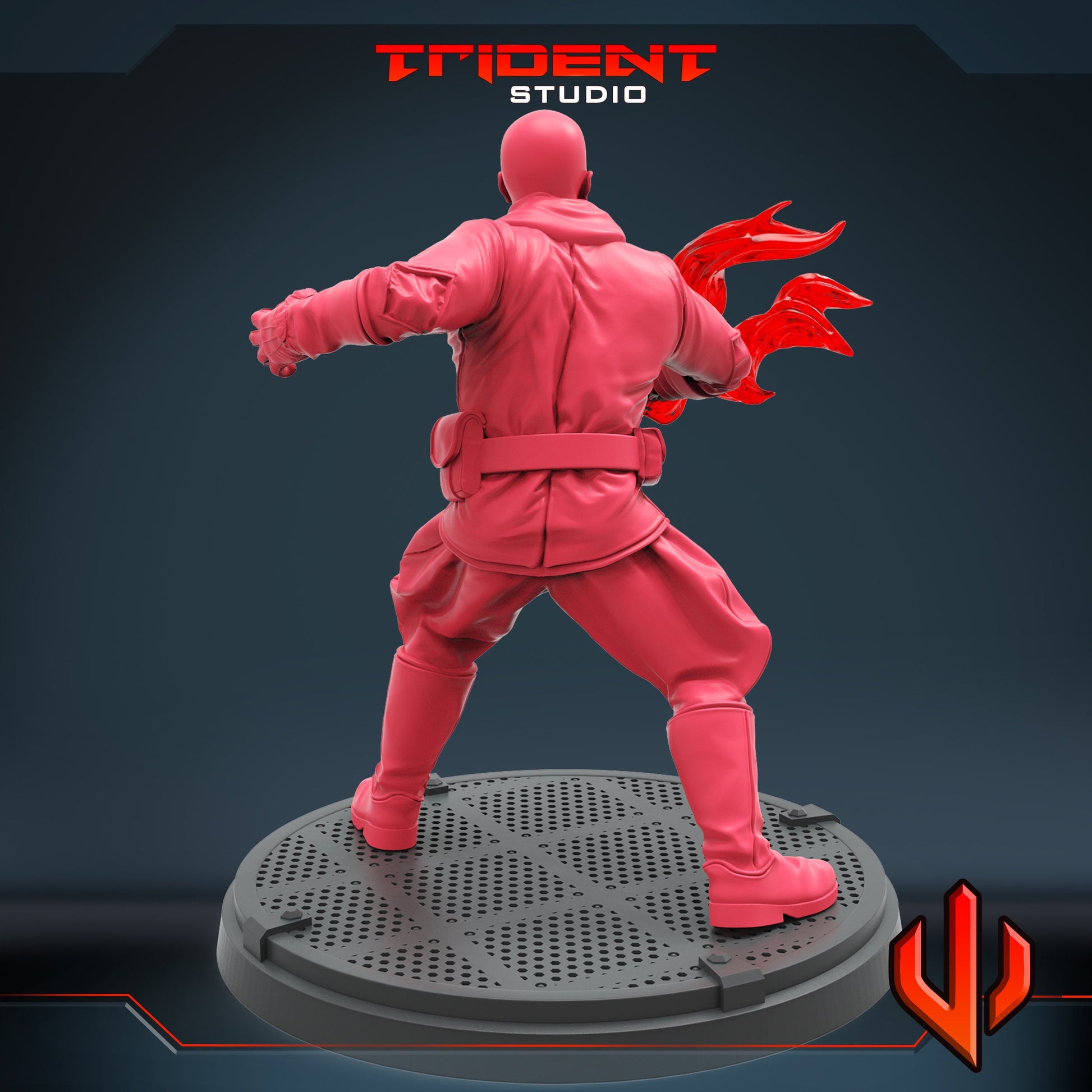 Baron Strucker B (Fan art sculpted by Trident Studio) (Crisis Protocol Proxy/Alternative)