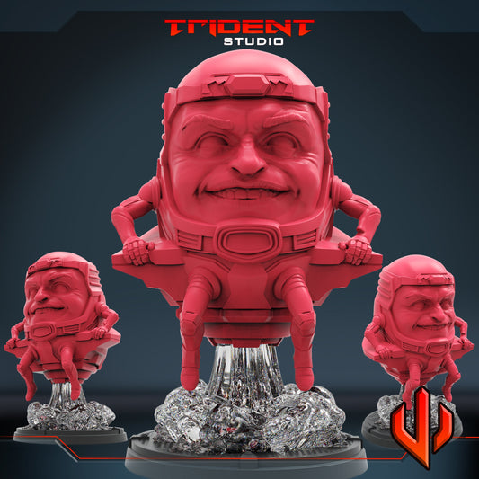 MODOK B (Fan art sculpted by Trident Studio) (Crisis Protocol Proxy/Alternative)
