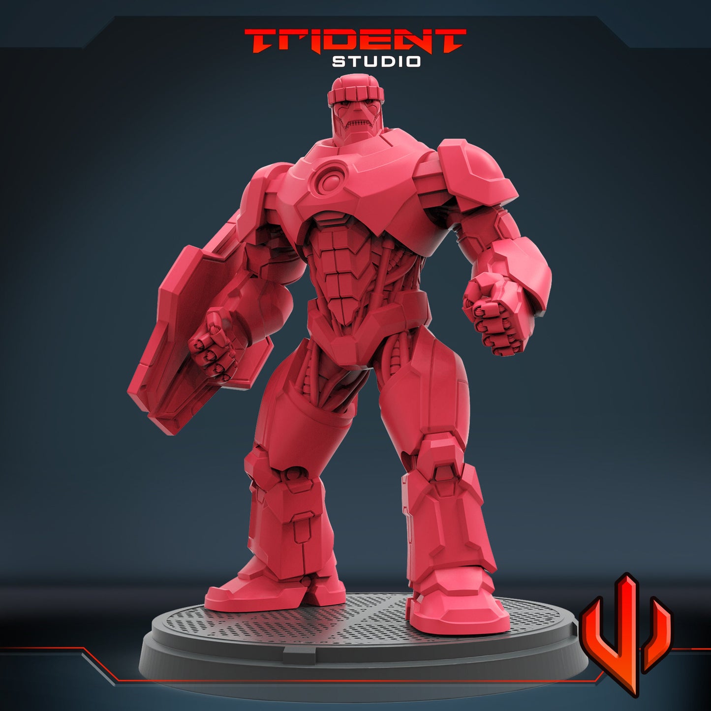 Sentinel Future Fight A (Fan art sculpted by Trident Studio) (Crisis Protocol Proxy/Alternative)