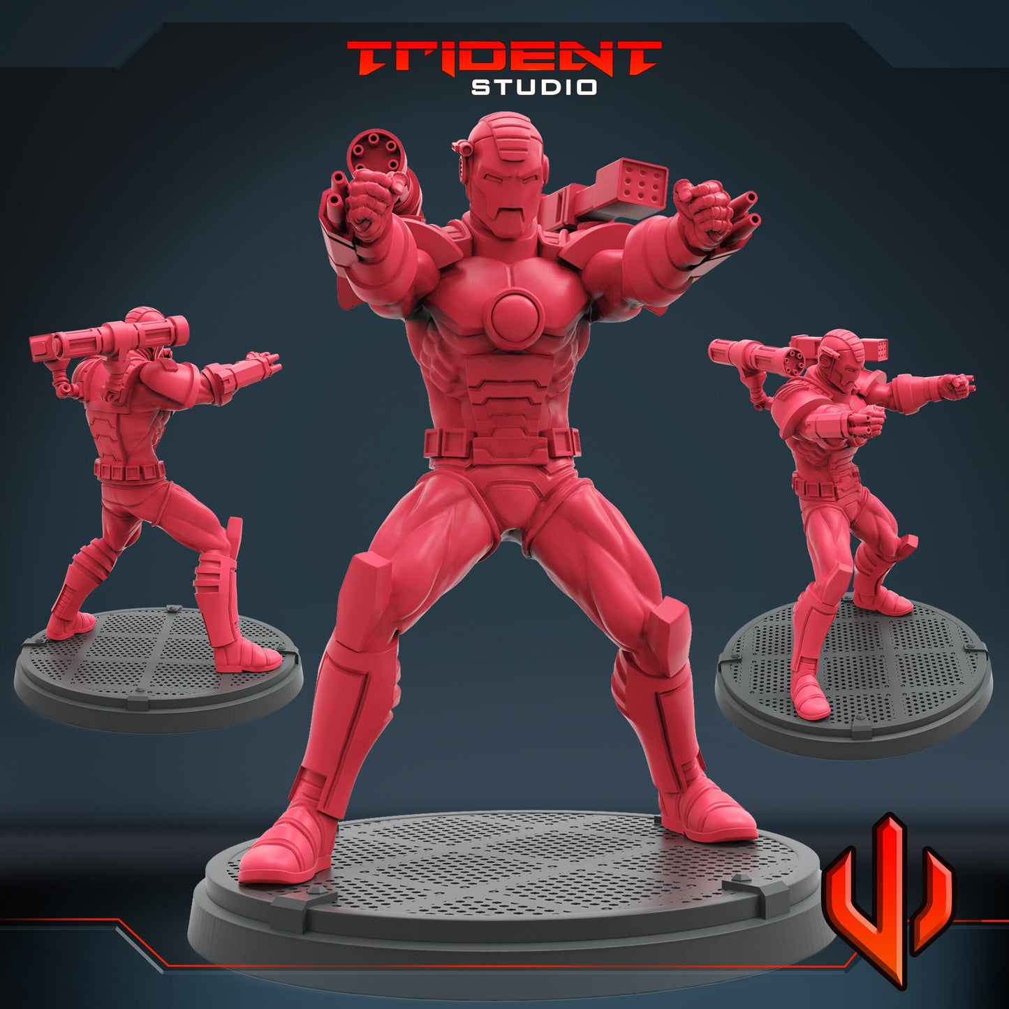 Warmachine Classic (Fan art sculpted by Trident Studio) (Crisis Protocol Proxy/Alternative)