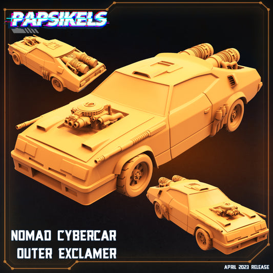 Nomad Cybercar Outer Exclaimer (sculpted by Papsikels)