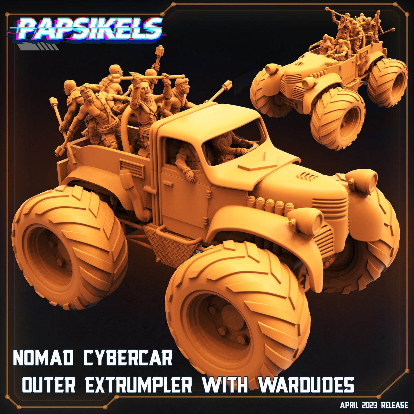 Nomad Cybercar Outer Extrumpler (sculpted by Papsikels)