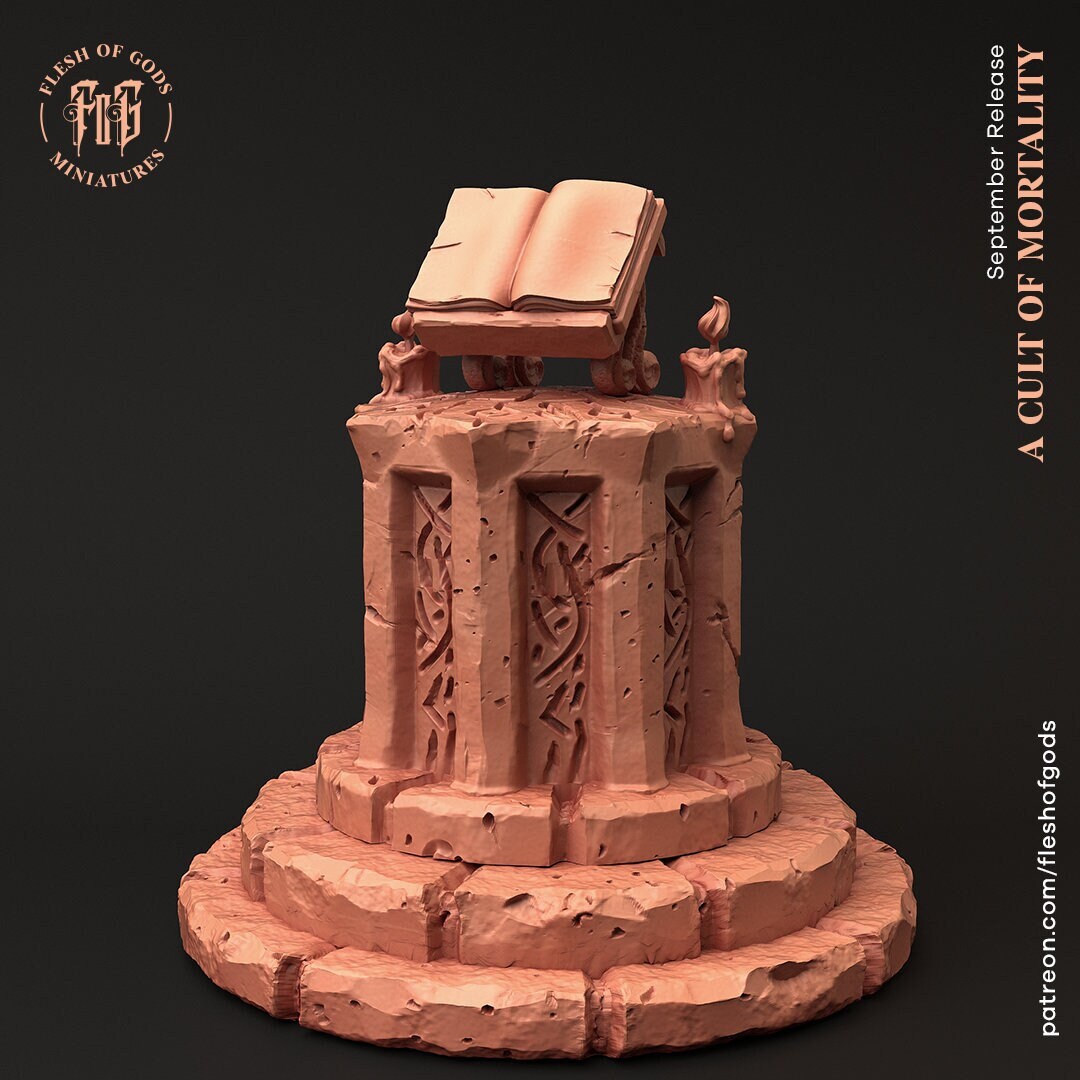 Altar - Cult of Mortality (sculpted by Flesh of Gods miniatures)
