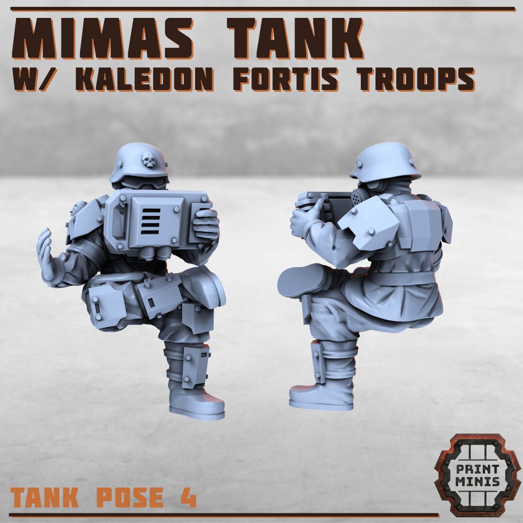 Mimas Tank / Troop Carrier - Kaledon Fortis (by Print Minis)