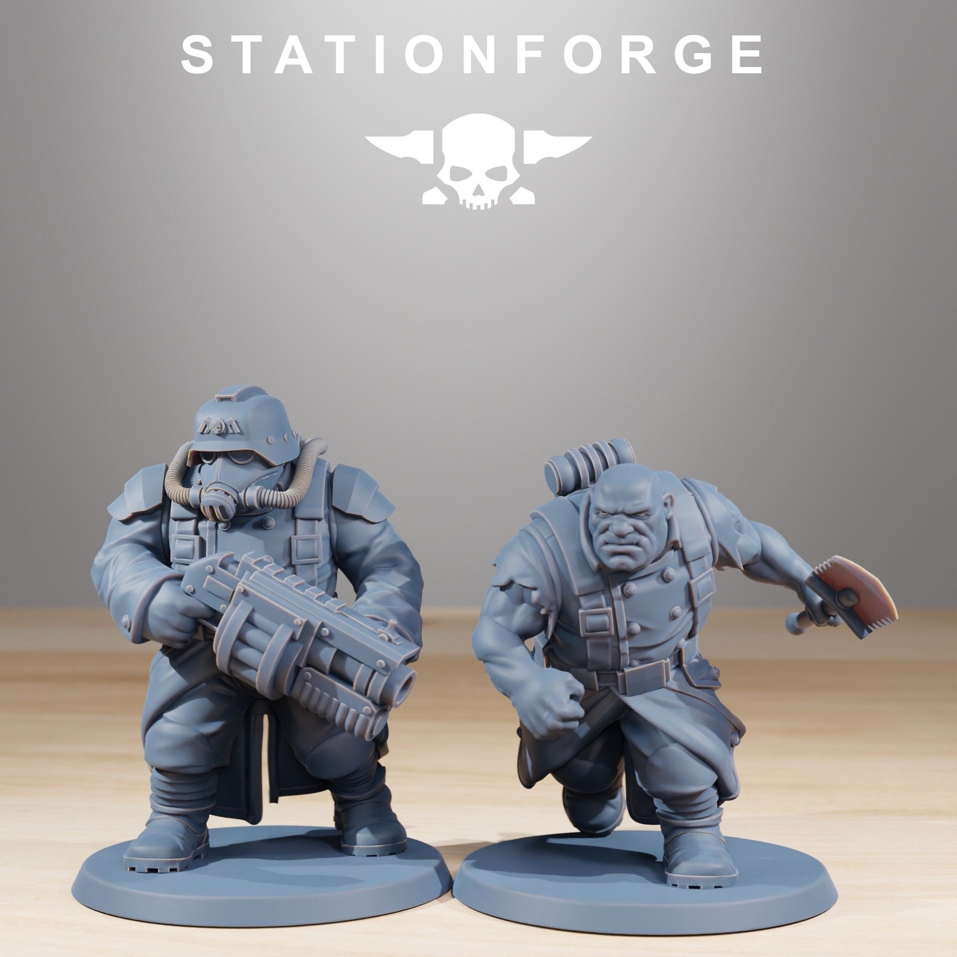 Grim Guard Mutant Squad - set of 10 (sculpted by Stationforge)