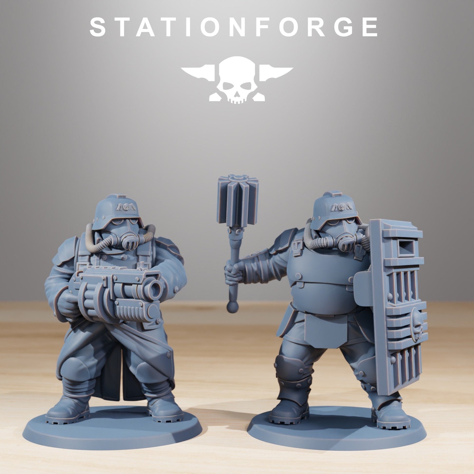 Grim Guard Mutant Squad - set of 10 (sculpted by Stationforge)