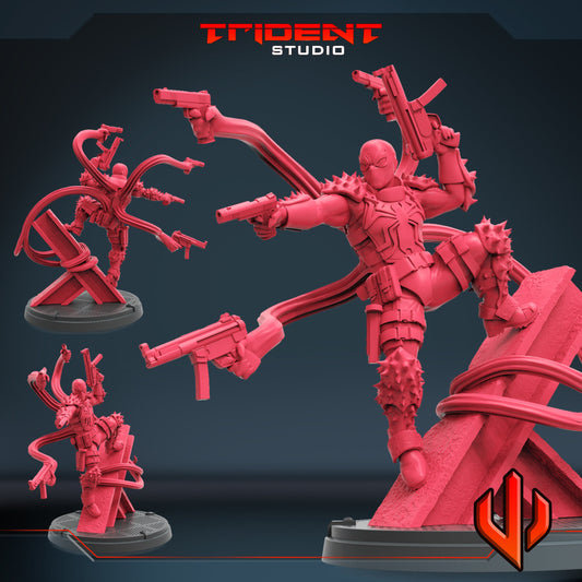 Agent Venom (Fan art sculpted by Trident Studio) (Crisis Protocol Proxy/Alternative)