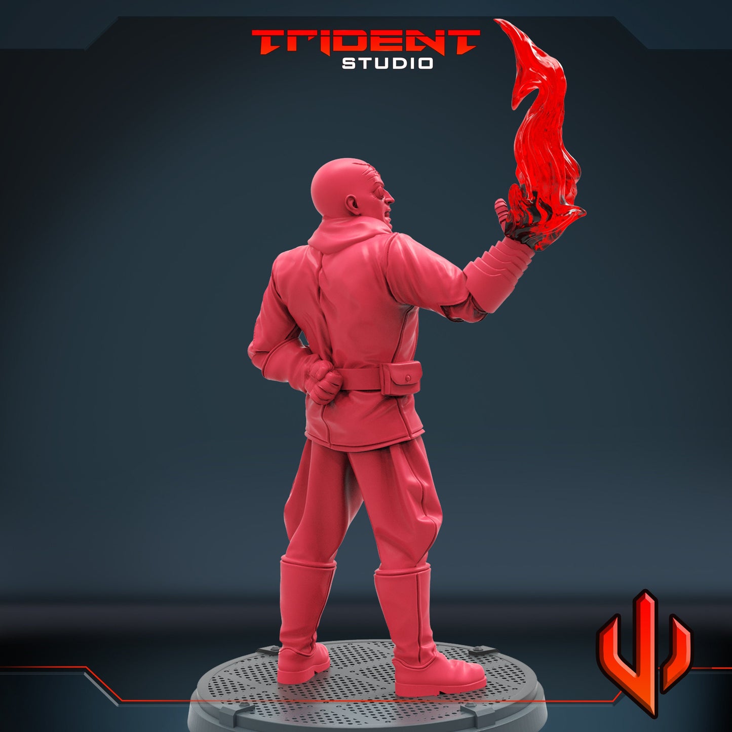 Baron Strucker A (Fan art sculpted by Trident Studio) (Crisis Protocol Proxy/Alternative)