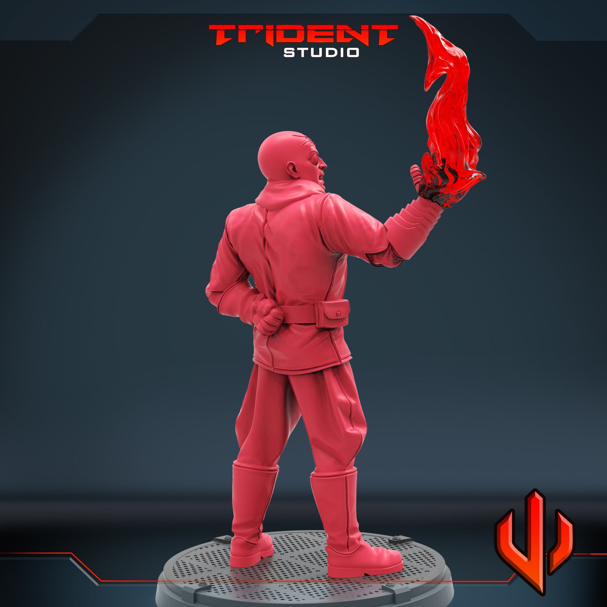 Baron Strucker A (Fan art sculpted by Trident Studio) (Crisis Protocol Proxy/Alternative)