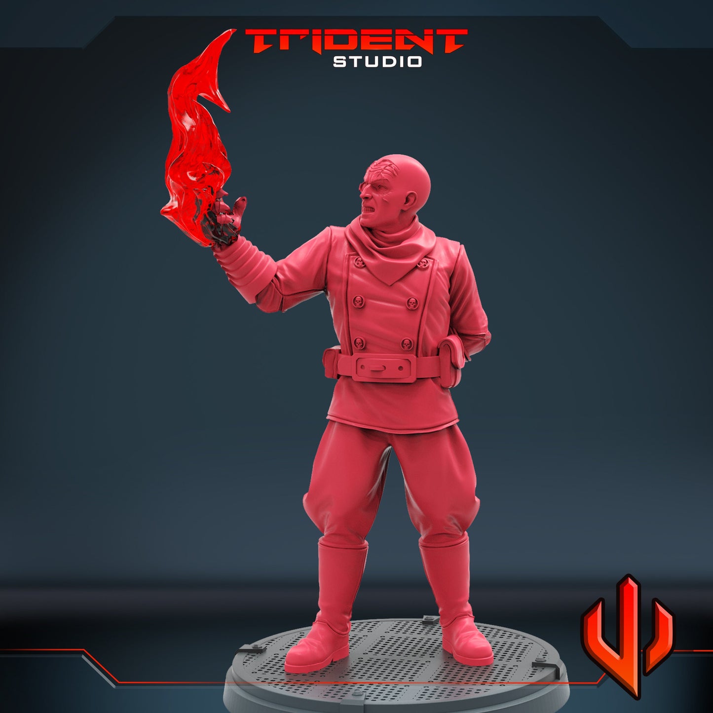 Baron Strucker A (Fan art sculpted by Trident Studio) (Crisis Protocol Proxy/Alternative)