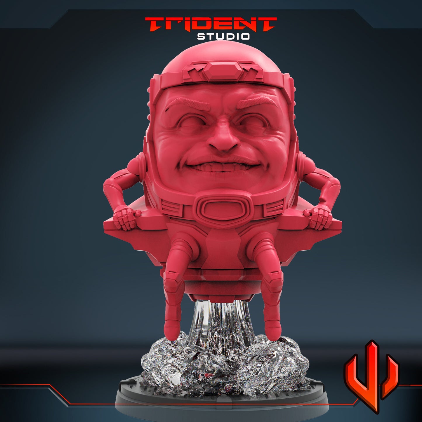 MODOK B (Fan art sculpted by Trident Studio) (Crisis Protocol Proxy/Alternative)
