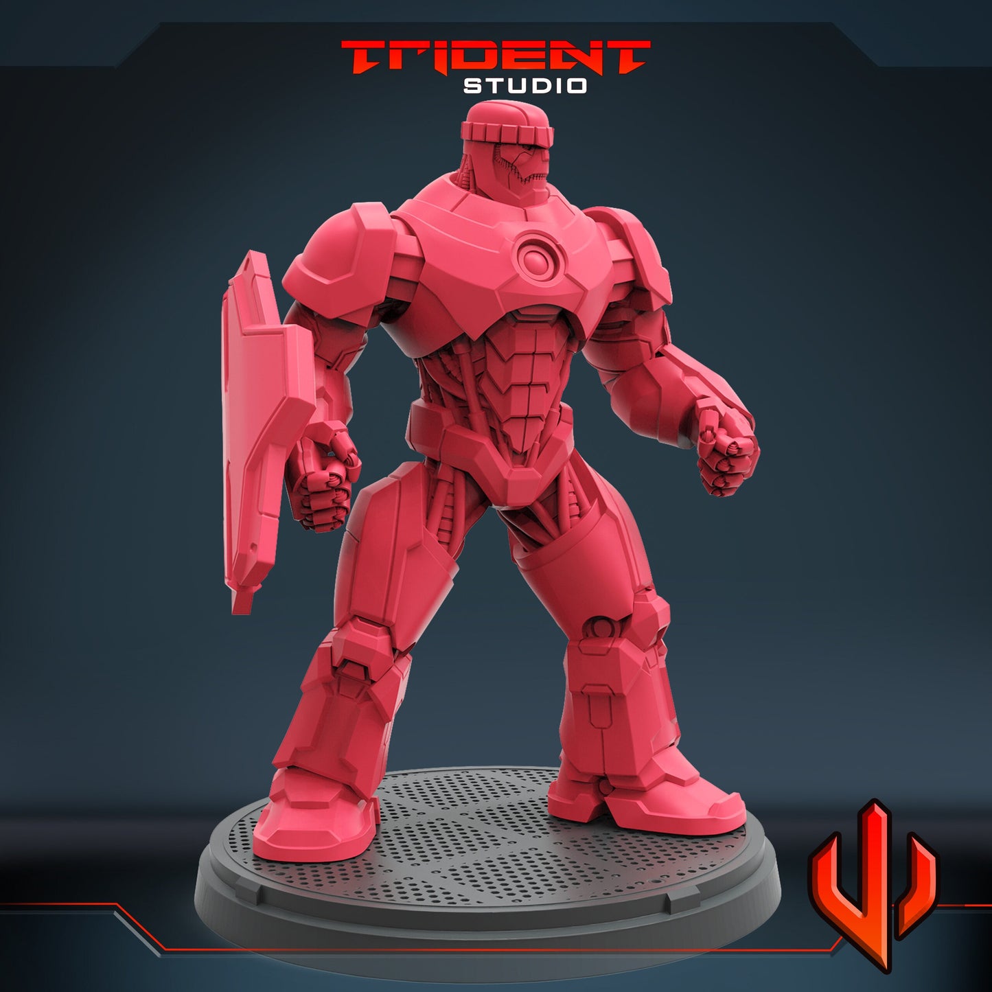 Sentinel Future Fight A (Fan art sculpted by Trident Studio) (Crisis Protocol Proxy/Alternative)