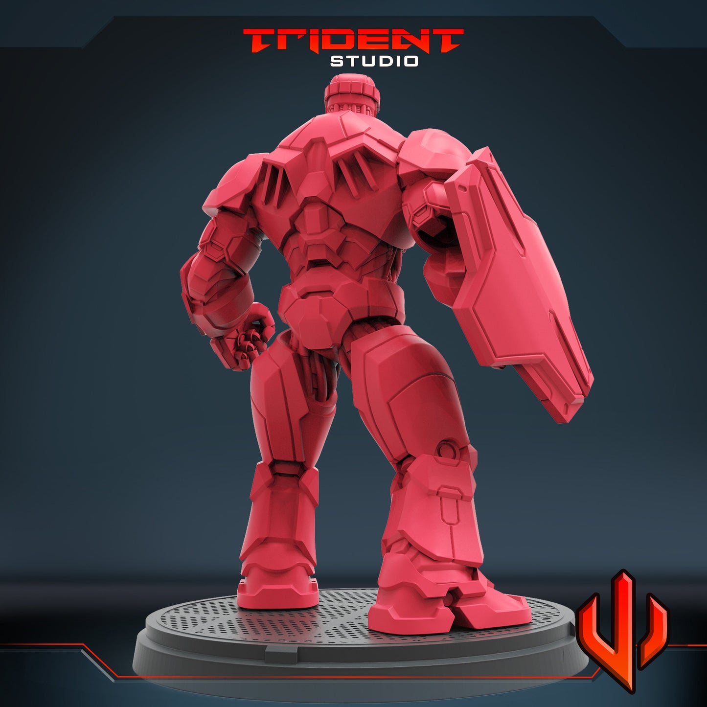 Sentinel Future Fight A (Fan art sculpted by Trident Studio) (Crisis Protocol Proxy/Alternative)