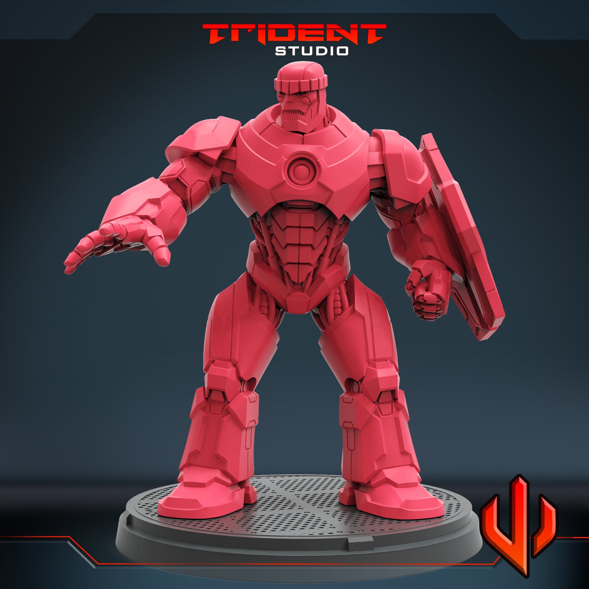 Sentinel Future Fight B (Fan art sculpted by Trident Studio) (Crisis Protocol Proxy/Alternative)