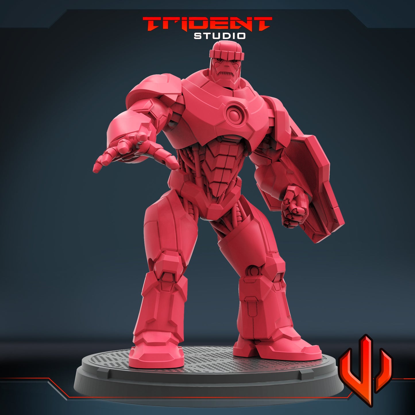 Sentinel Future Fight B (Fan art sculpted by Trident Studio) (Crisis Protocol Proxy/Alternative)