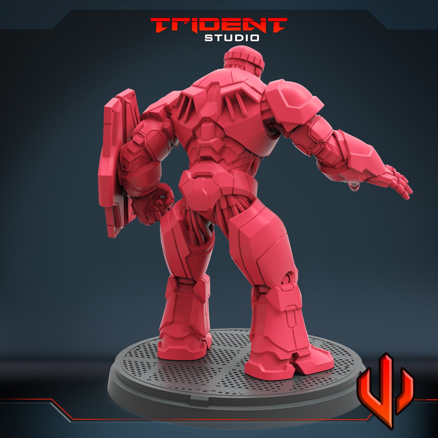 Sentinel Future Fight B (Fan art sculpted by Trident Studio) (Crisis Protocol Proxy/Alternative)