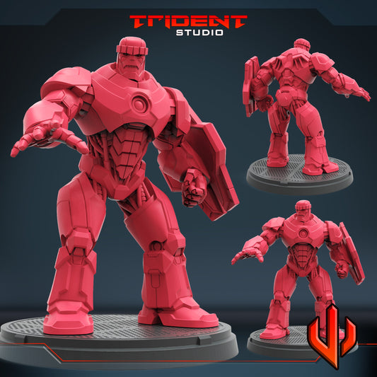 Sentinel Future Fight B (Fan art sculpted by Trident Studio) (Crisis Protocol Proxy/Alternative)