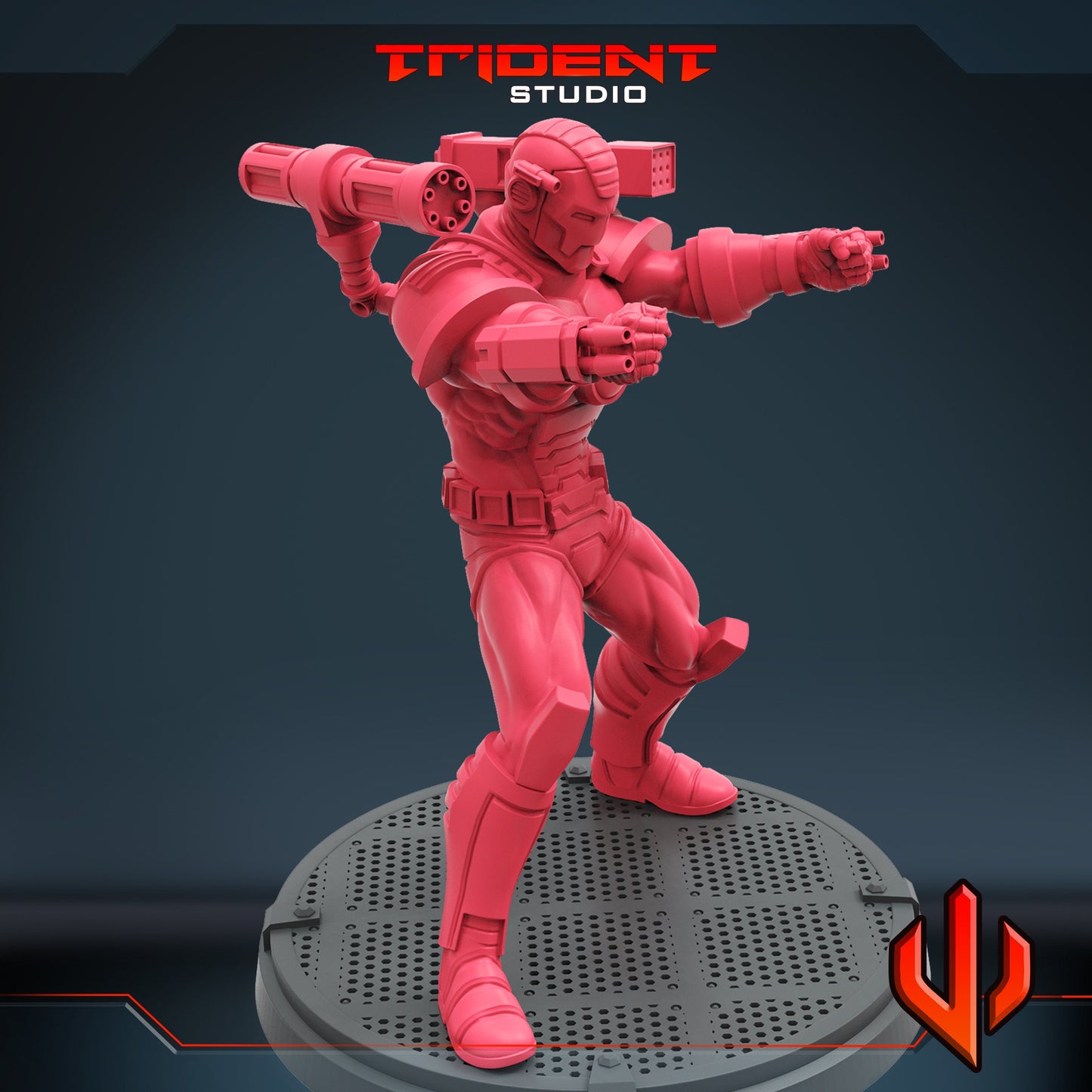 Warmachine Classic (Fan art sculpted by Trident Studio) (Crisis Protocol Proxy/Alternative)