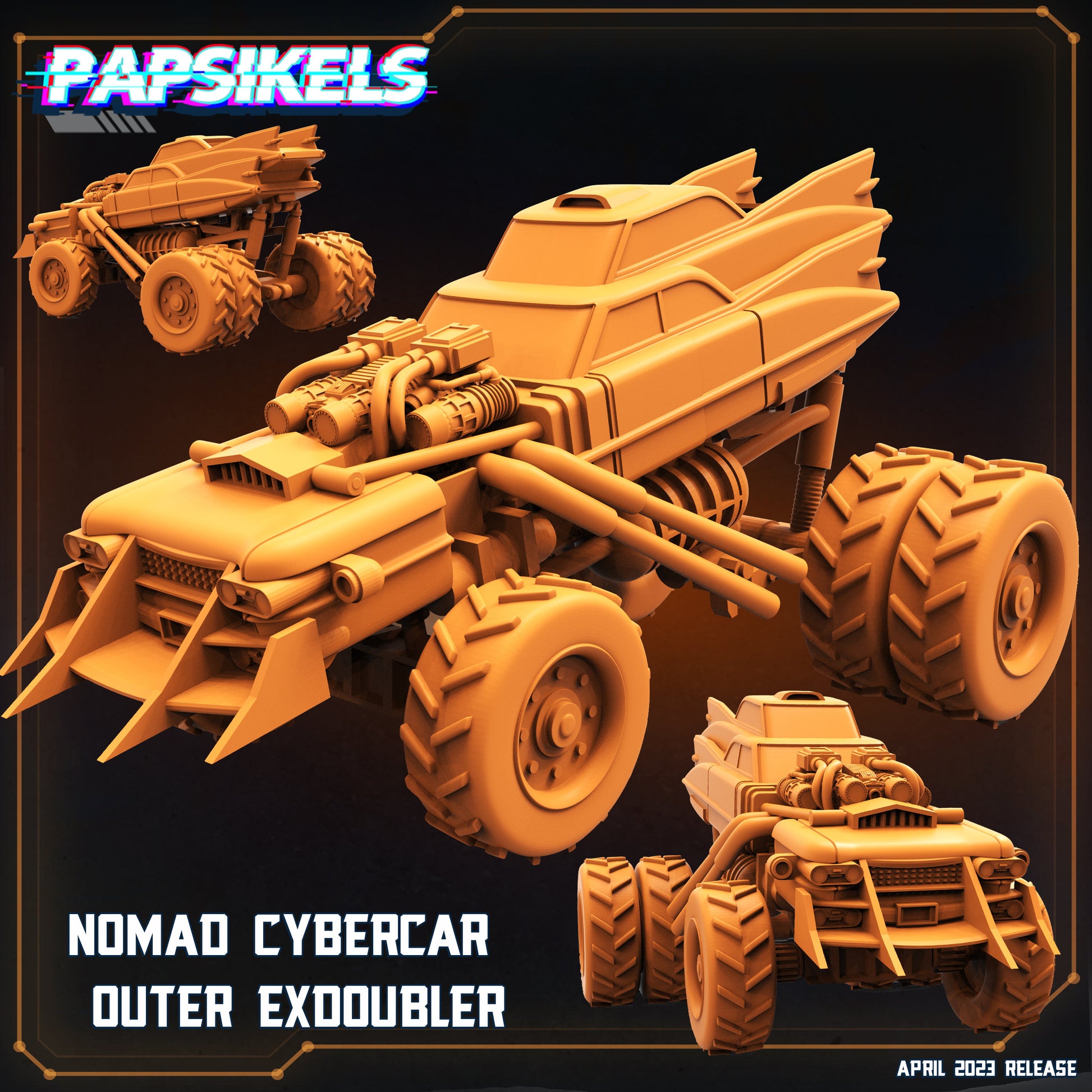 Nomad Cybercar Outer Exdoubler (sculpted by Papsikels)