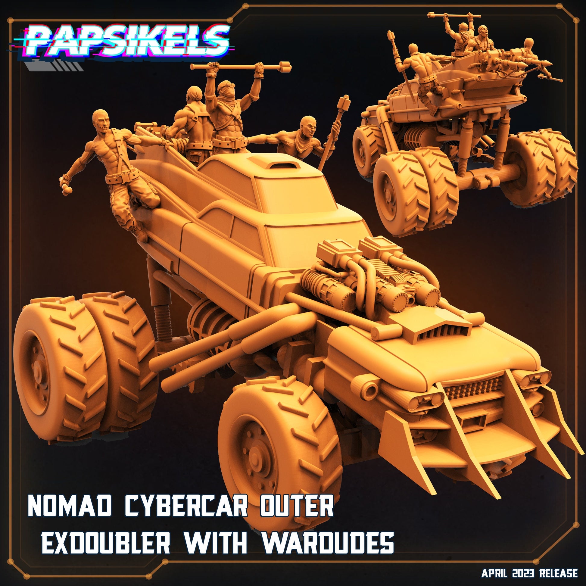 Nomad Cybercar Outer Exdoubler (sculpted by Papsikels)