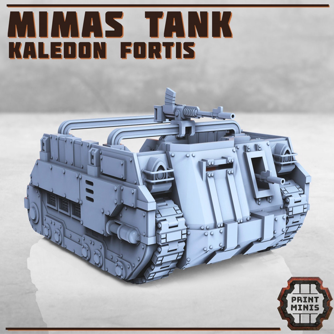 Mimas Tank / Troop Carrier - Kaledon Fortis (by Print Minis)