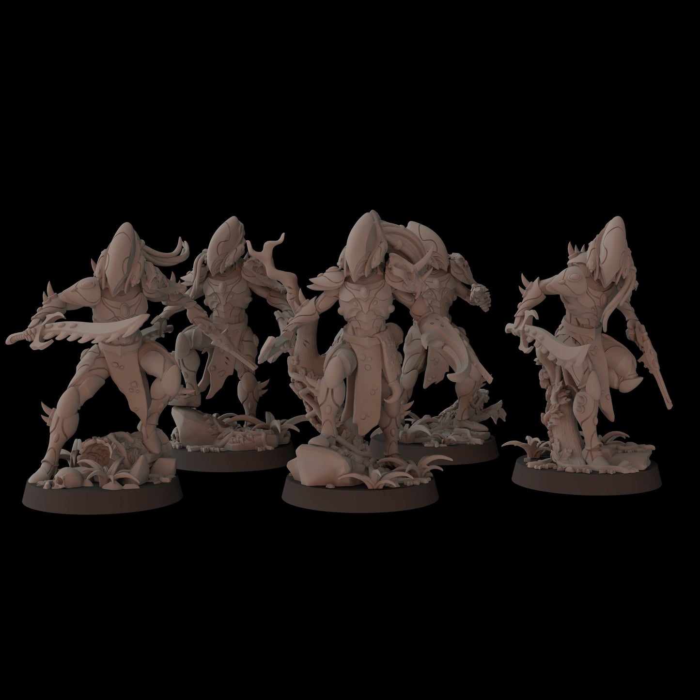 Aeterni Primeval Eviscerators - set of 5 (Sculpted by Fantasy Cult Miniatures)