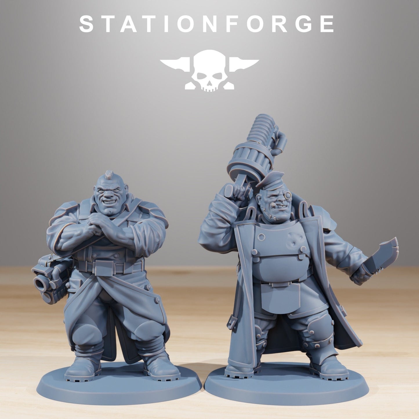 Grim Guard Mutant Squad - set of 10 (sculpted by Stationforge)