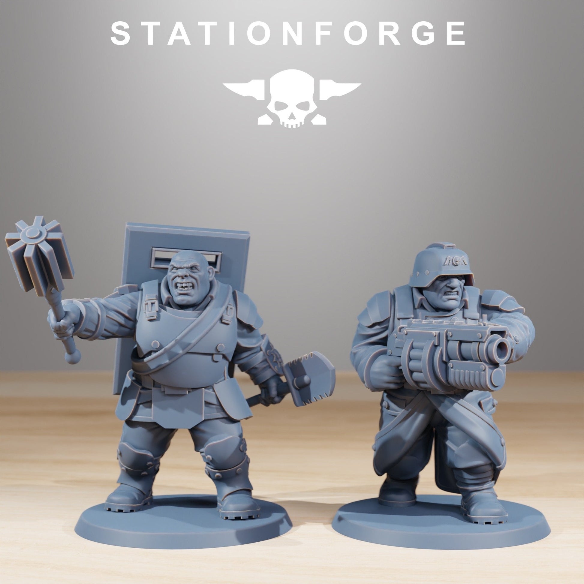 Grim Guard Mutant Squad - set of 10 (sculpted by Stationforge)