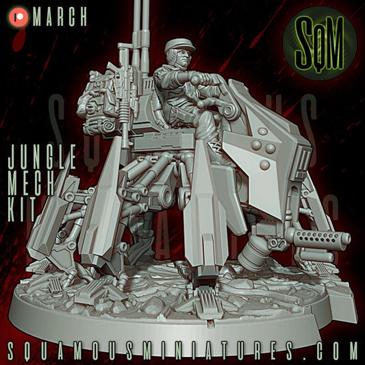 Jungle Mech Kit - Crawler (1) (Sculpted by Squamous Miniatures)