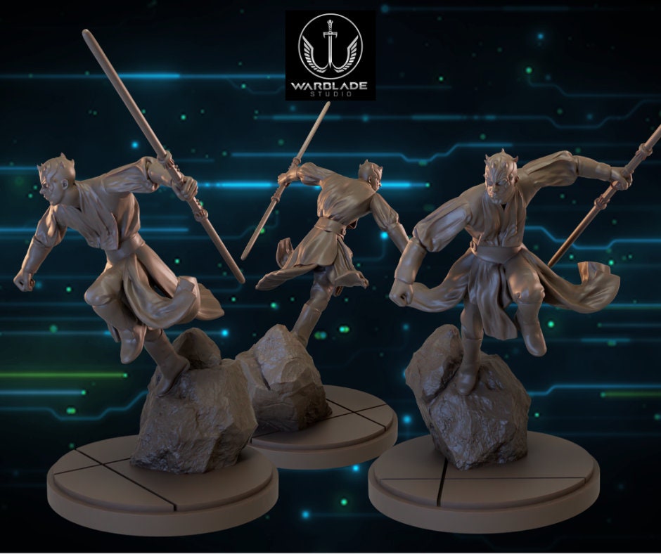 Darth Maul - Fan Art (sculpted by Warblade Studios)