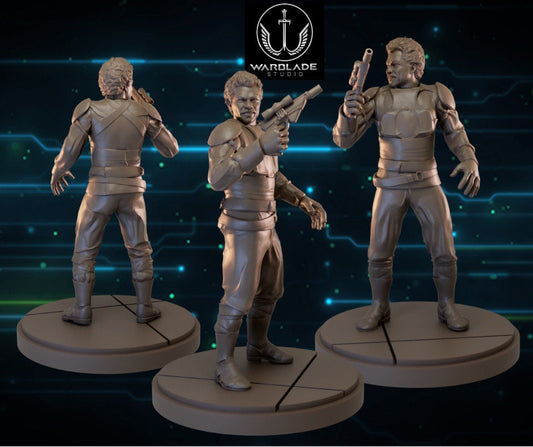 Lando - Fan Art (sculpted by Warblade Studios)