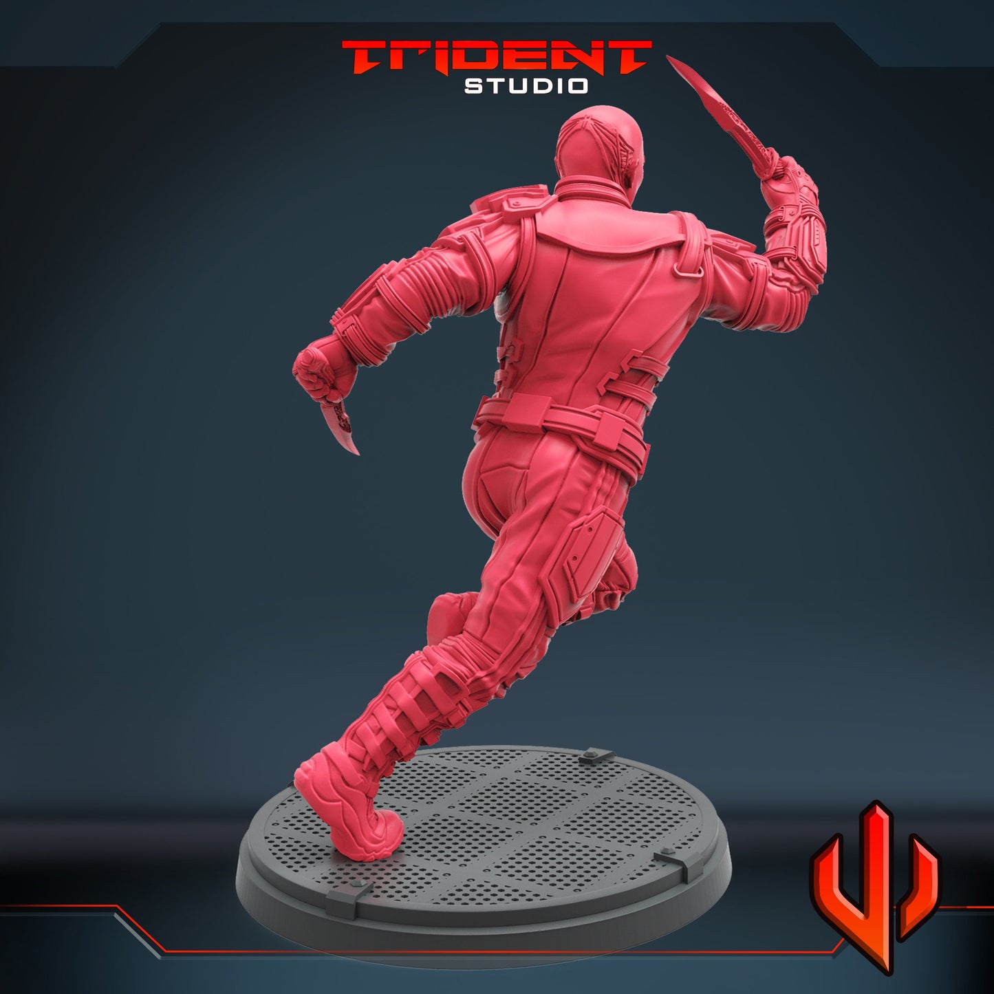 Drax Vol 3 (Fan art sculpted by Trident Studio) (Crisis Protocol Proxy/Alternative)