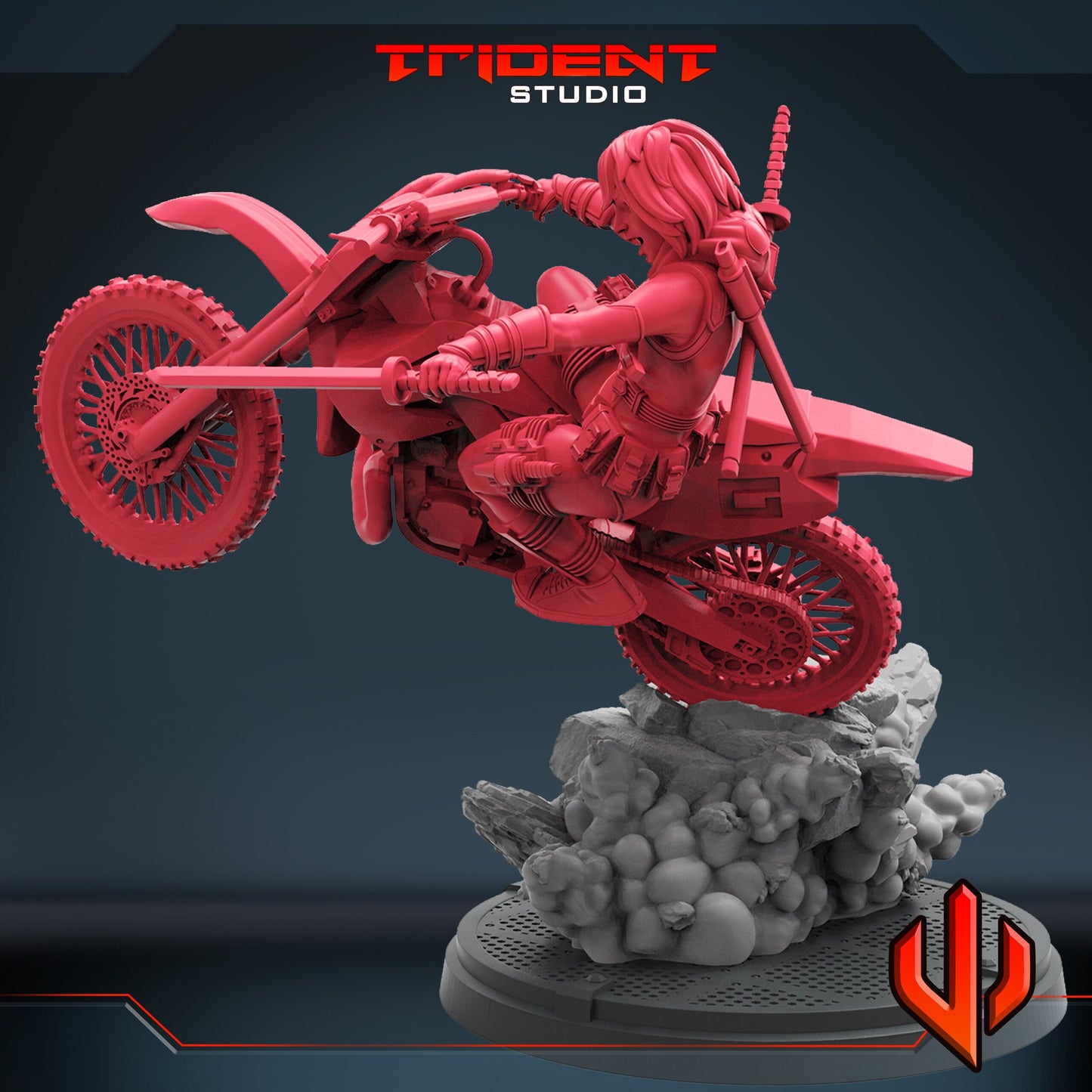 Gwenpool Unmasked (Fan art sculpted by Trident Studio) (Crisis Protocol Proxy/Alternative)