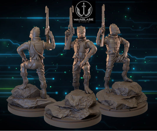 Bossk - Fan Art (sculpted by Warblade Studios)