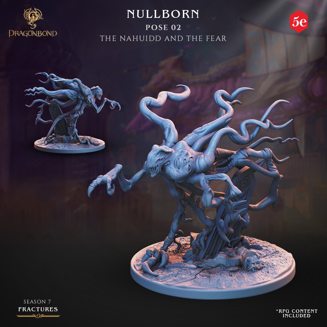 Nullborn (3 poses) - Dragonbond (sculpted by Draco Studios)