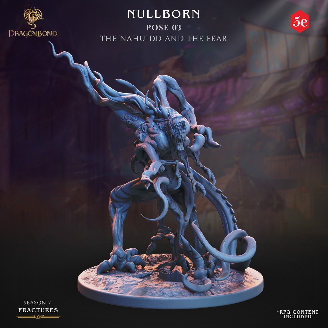 Nullborn (3 poses) - Dragonbond (sculpted by Draco Studios)
