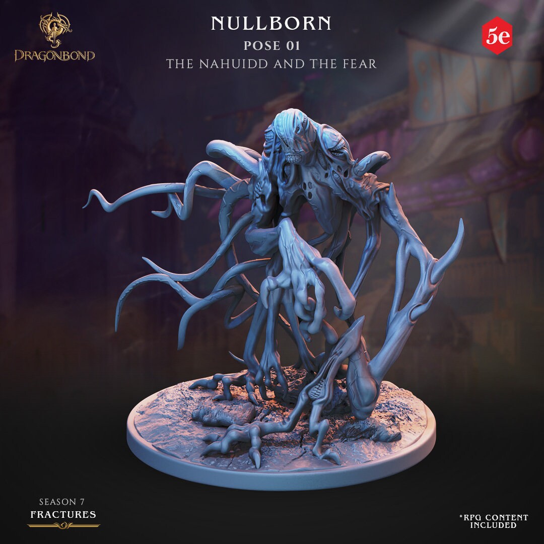 Nullborn (3 poses) - Dragonbond (sculpted by Draco Studios)