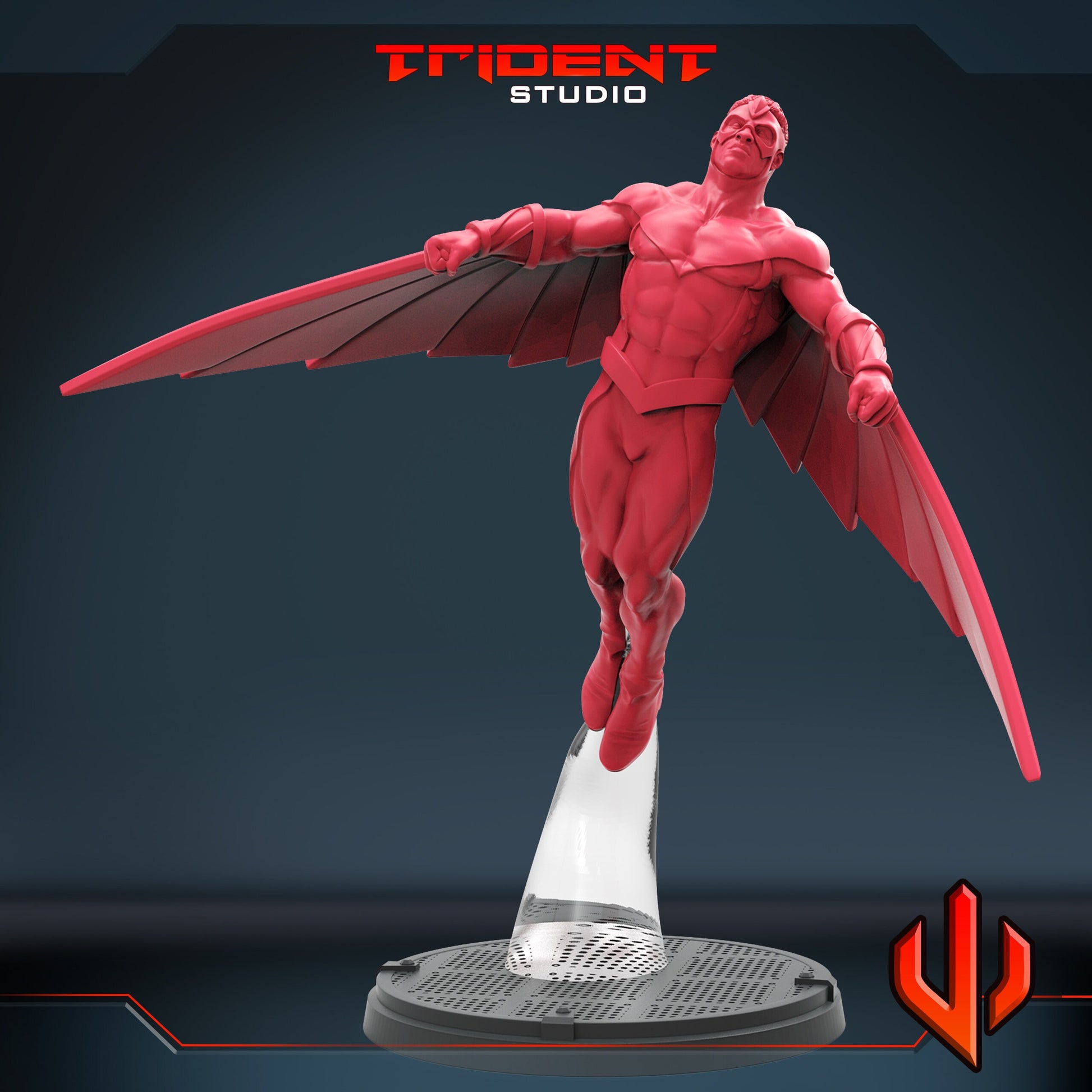 Classic Falcon (Fan art sculpted by Trident Studio) (Crisis Protocol Proxy/Alternative)