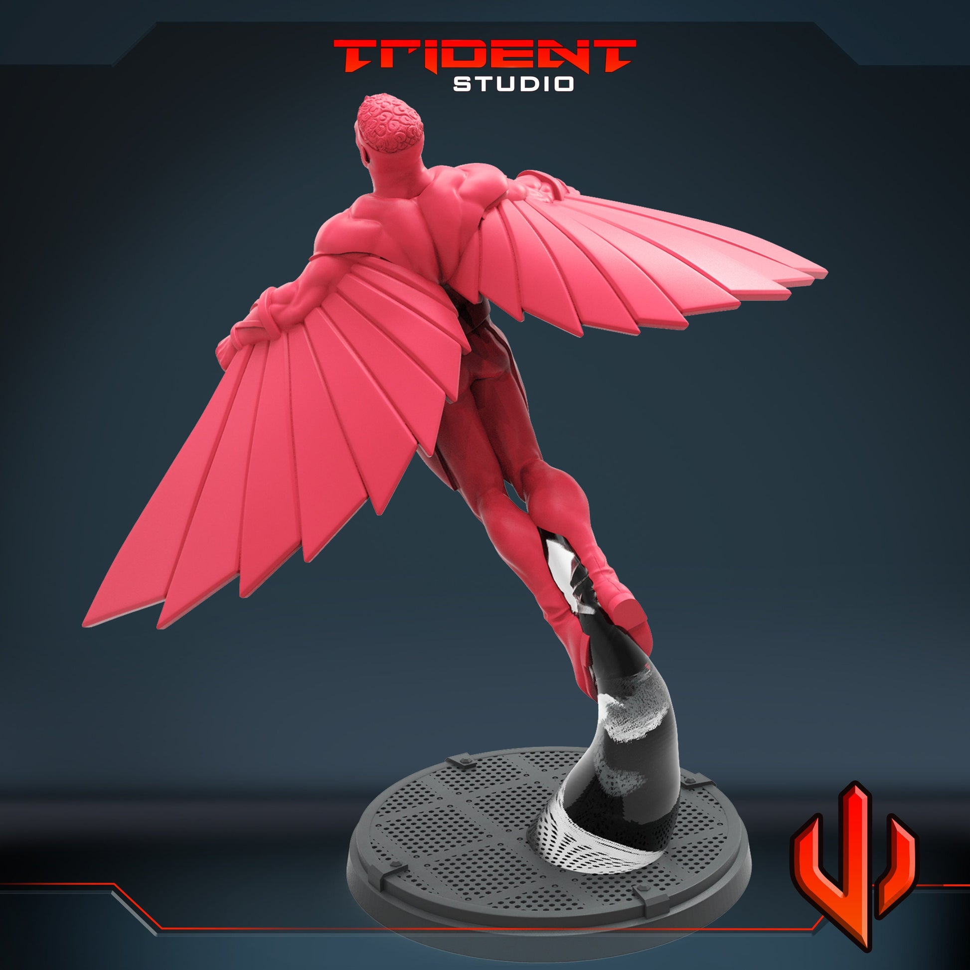 Classic Falcon (Fan art sculpted by Trident Studio) (Crisis Protocol Proxy/Alternative)