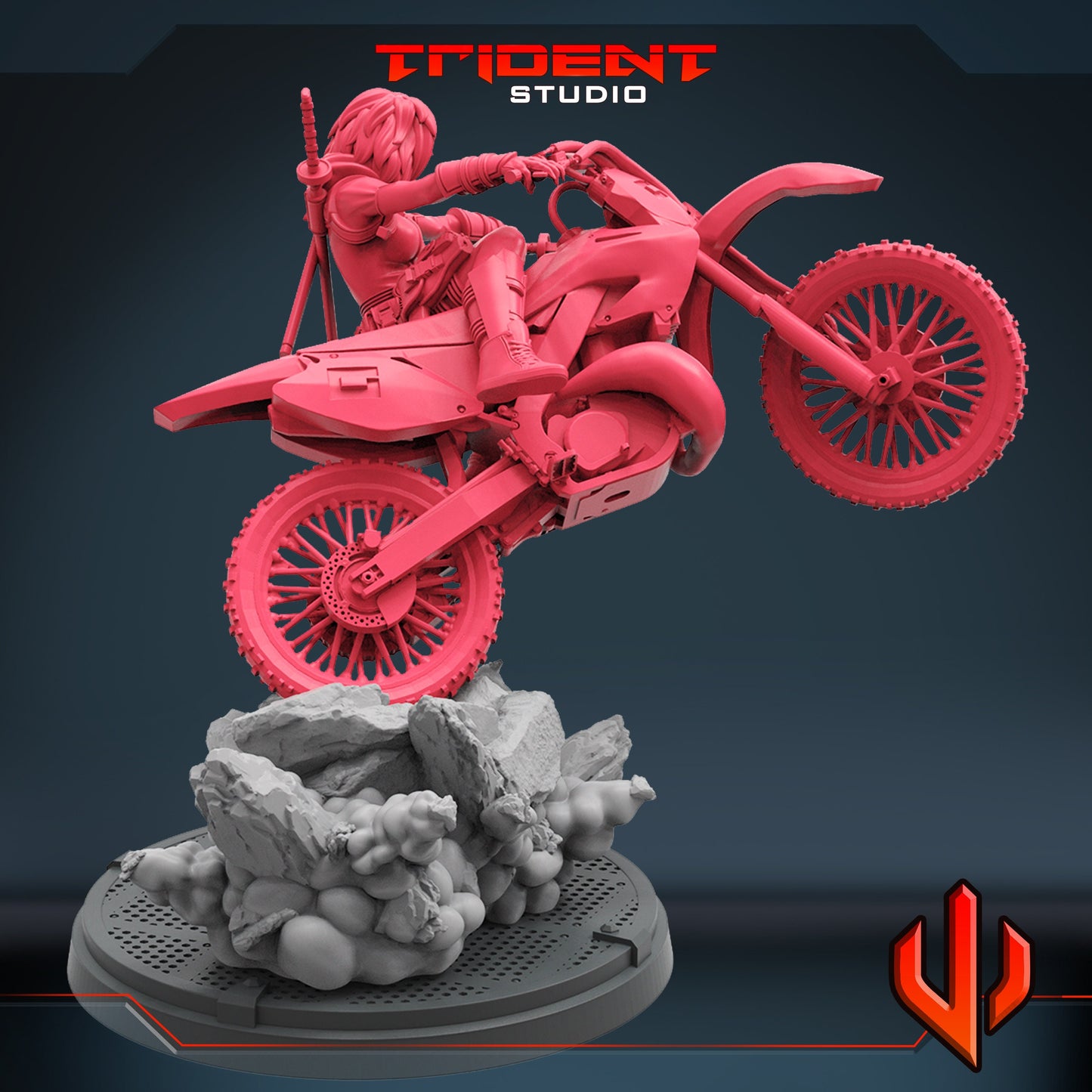 Gwenpool Unmasked (Fan art sculpted by Trident Studio) (Crisis Protocol Proxy/Alternative)