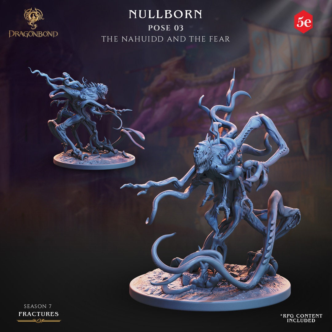 Nullborn (3 poses) - Dragonbond (sculpted by Draco Studios)