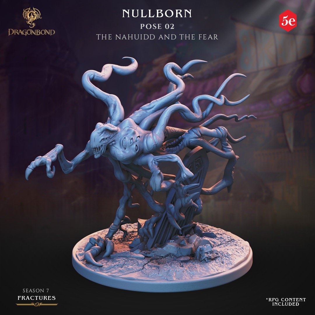 Nullborn (3 poses) - Dragonbond (sculpted by Draco Studios)