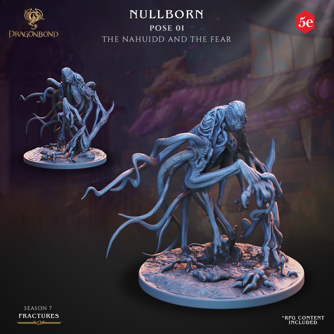 Nullborn (3 poses) - Dragonbond (sculpted by Draco Studios)