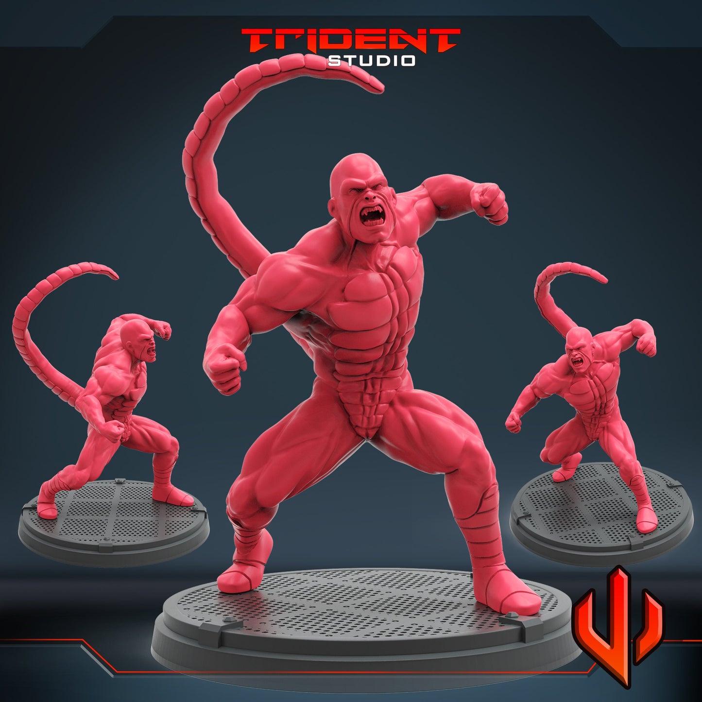 Rattler (Fan art sculpted by Trident Studio) (Crisis Protocol Proxy/Alternative)