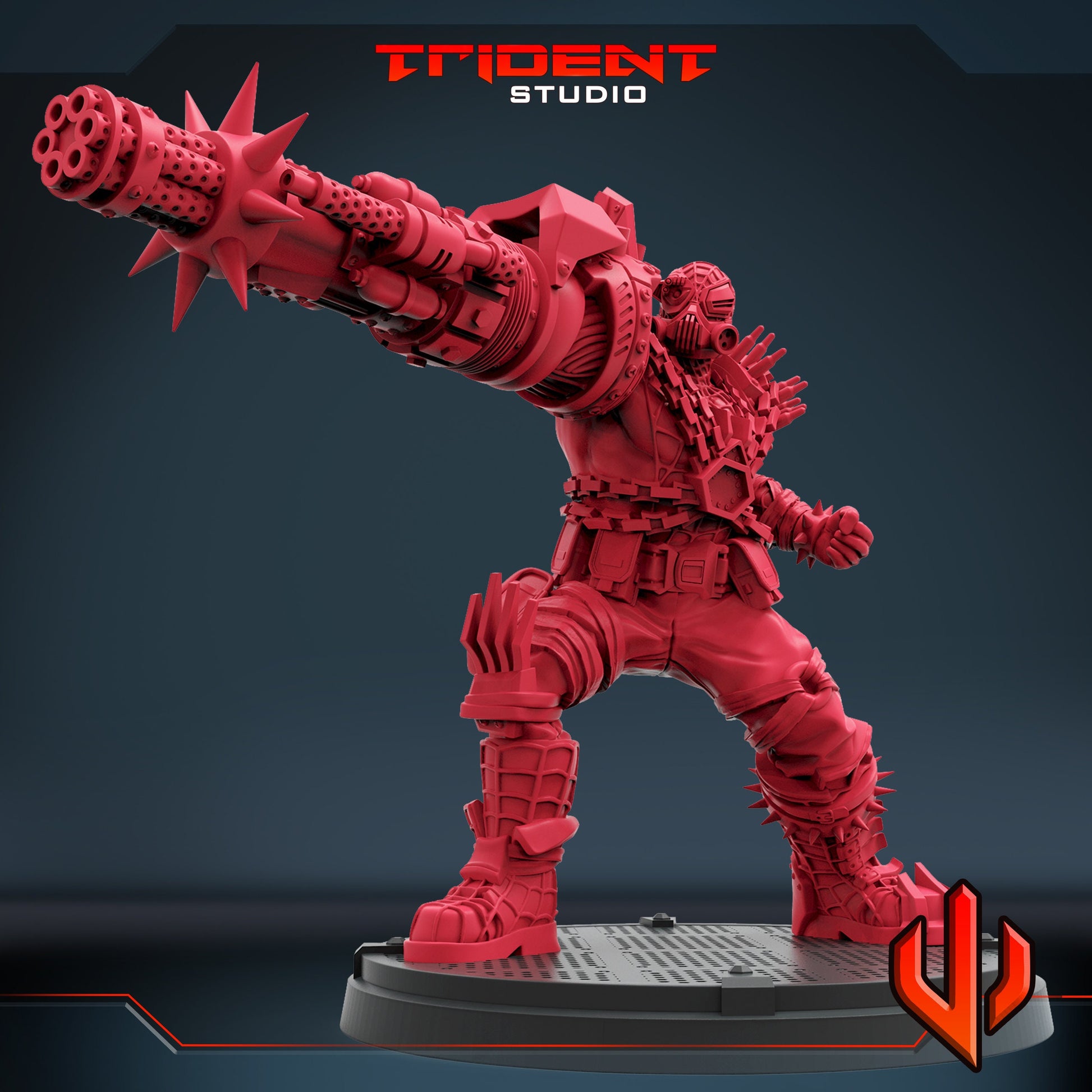 Spider Cyborg (Fan art sculpted by Trident Studio) (Crisis Protocol Proxy/Alternative)