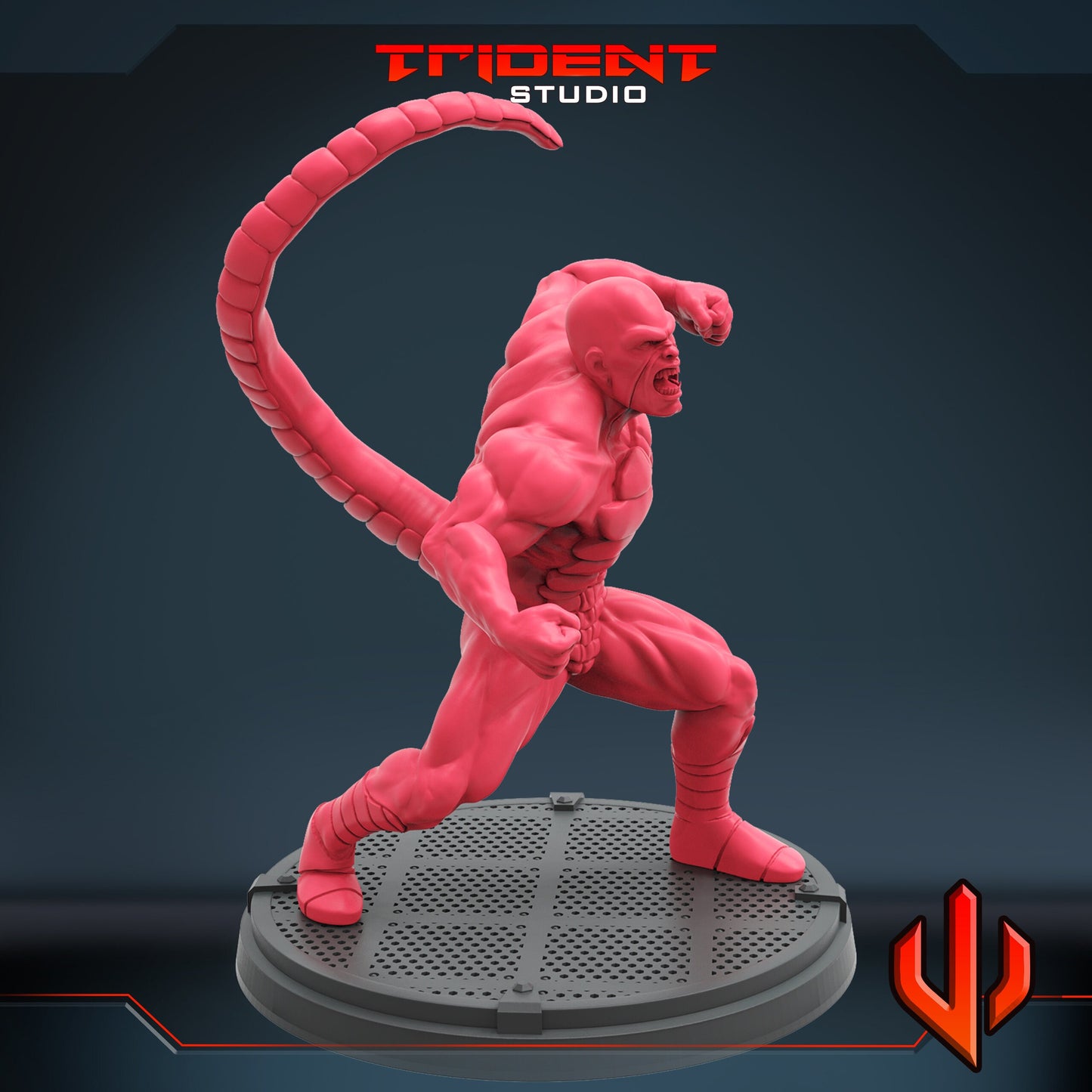 Rattler (Fan art sculpted by Trident Studio) (Crisis Protocol Proxy/Alternative)