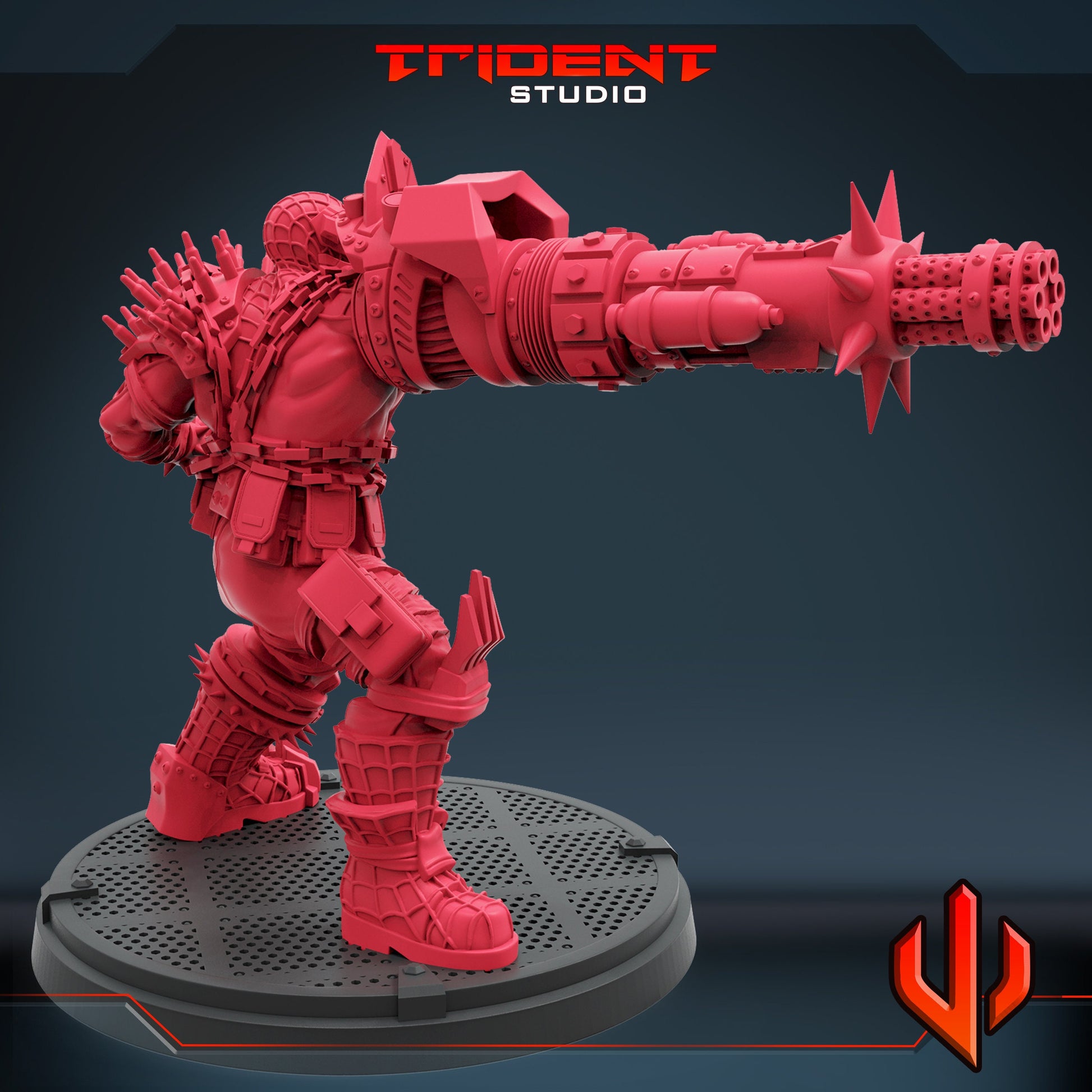 Spider Cyborg (Fan art sculpted by Trident Studio) (Crisis Protocol Proxy/Alternative)