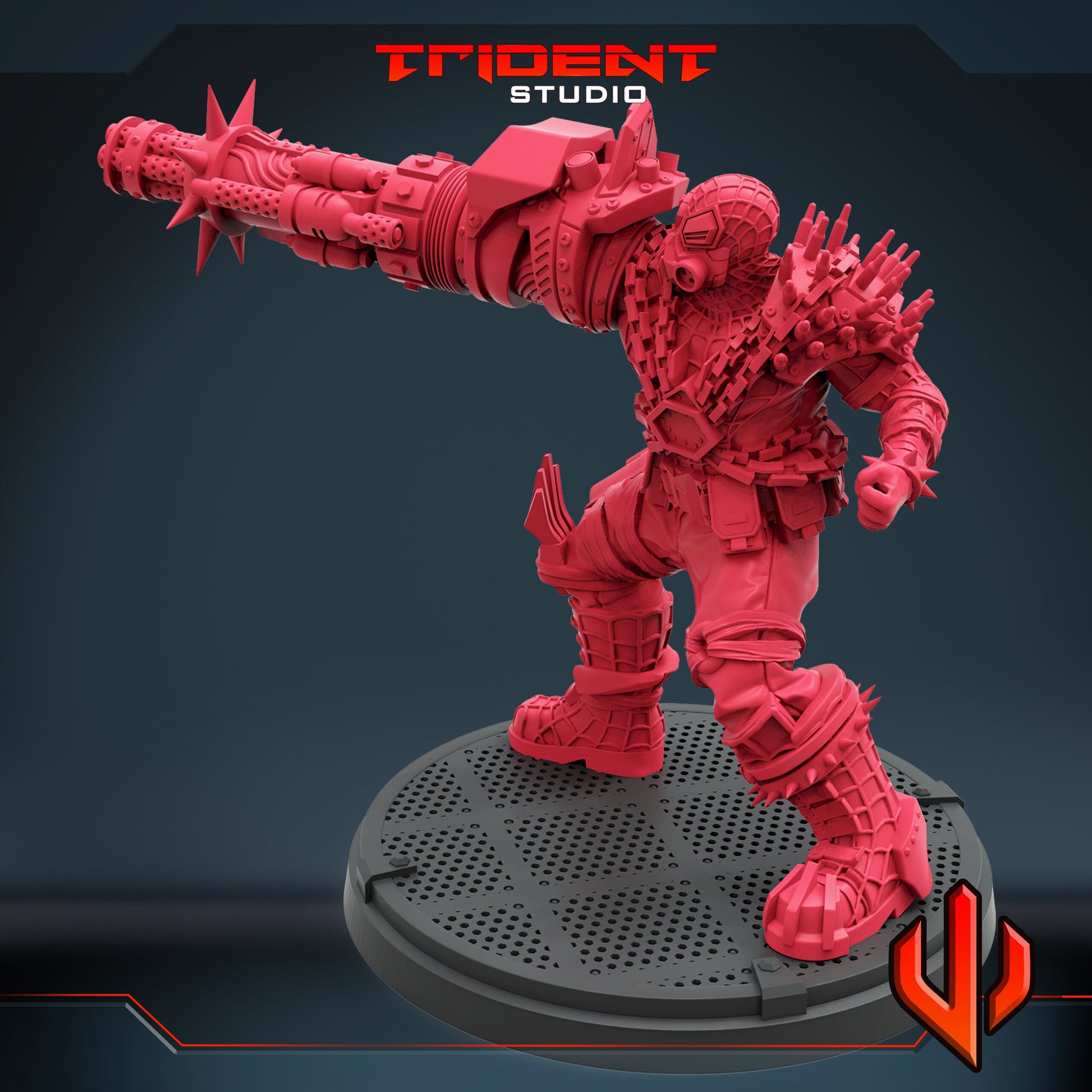 Spider Cyborg (Fan art sculpted by Trident Studio) (Crisis Protocol Proxy/Alternative)