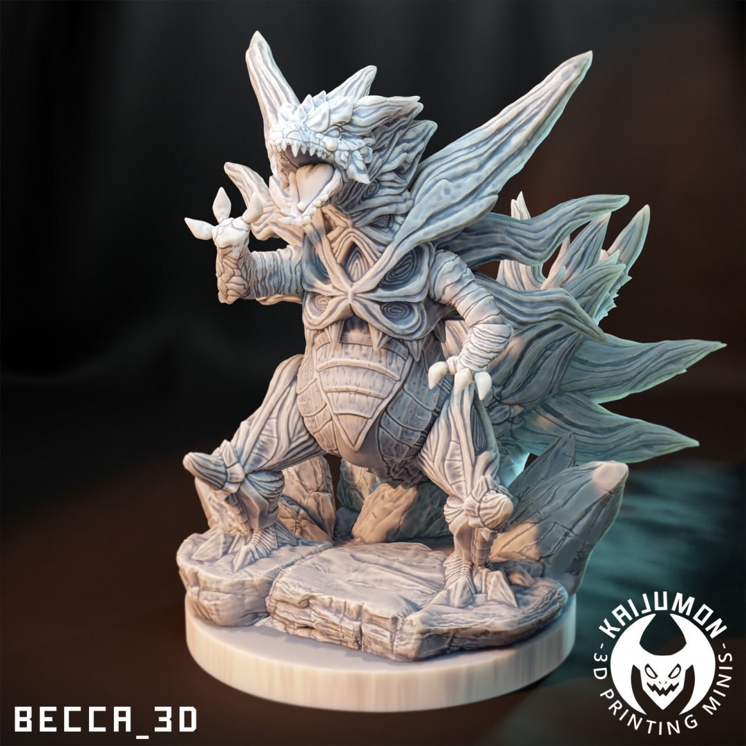 Kaijumon Mega Rock Kaiju (sculpted by Kaijumon)